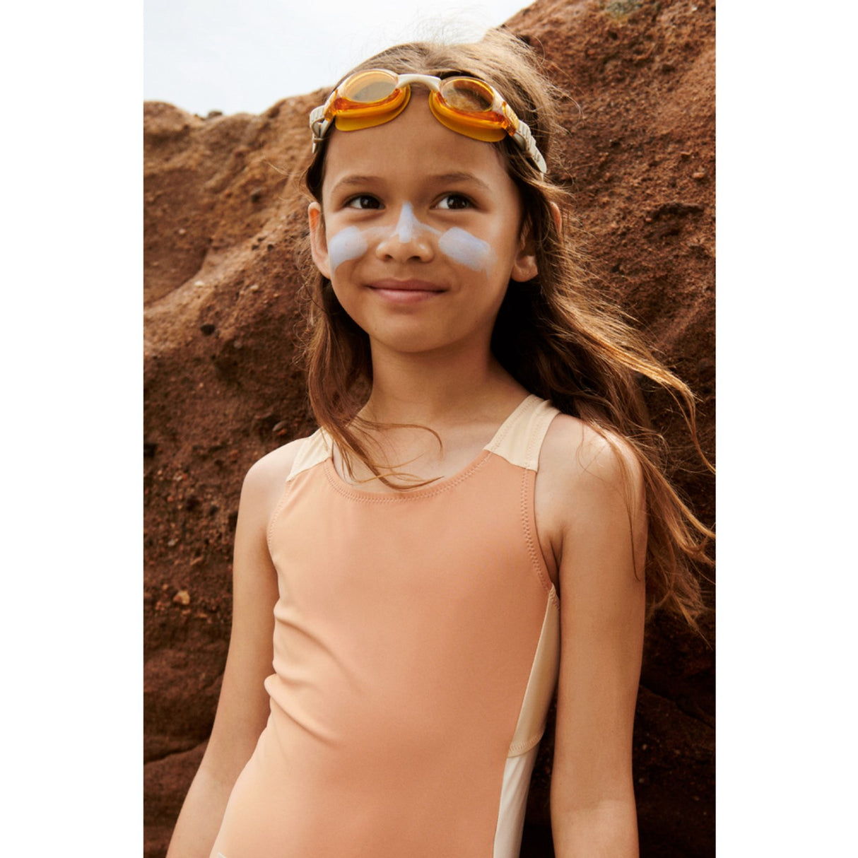 LIEWOOD Titas Dykkerbriller Yellow Mellow/Sandy