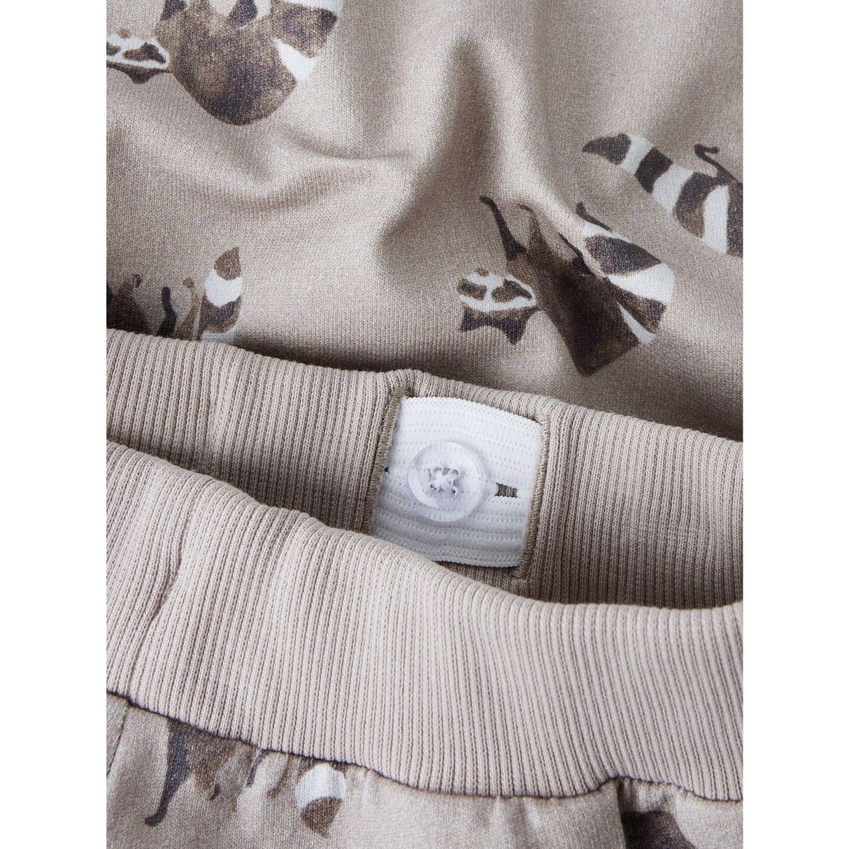 Name It Simply Taupe Nmmkeonel Swe Byxor Unb