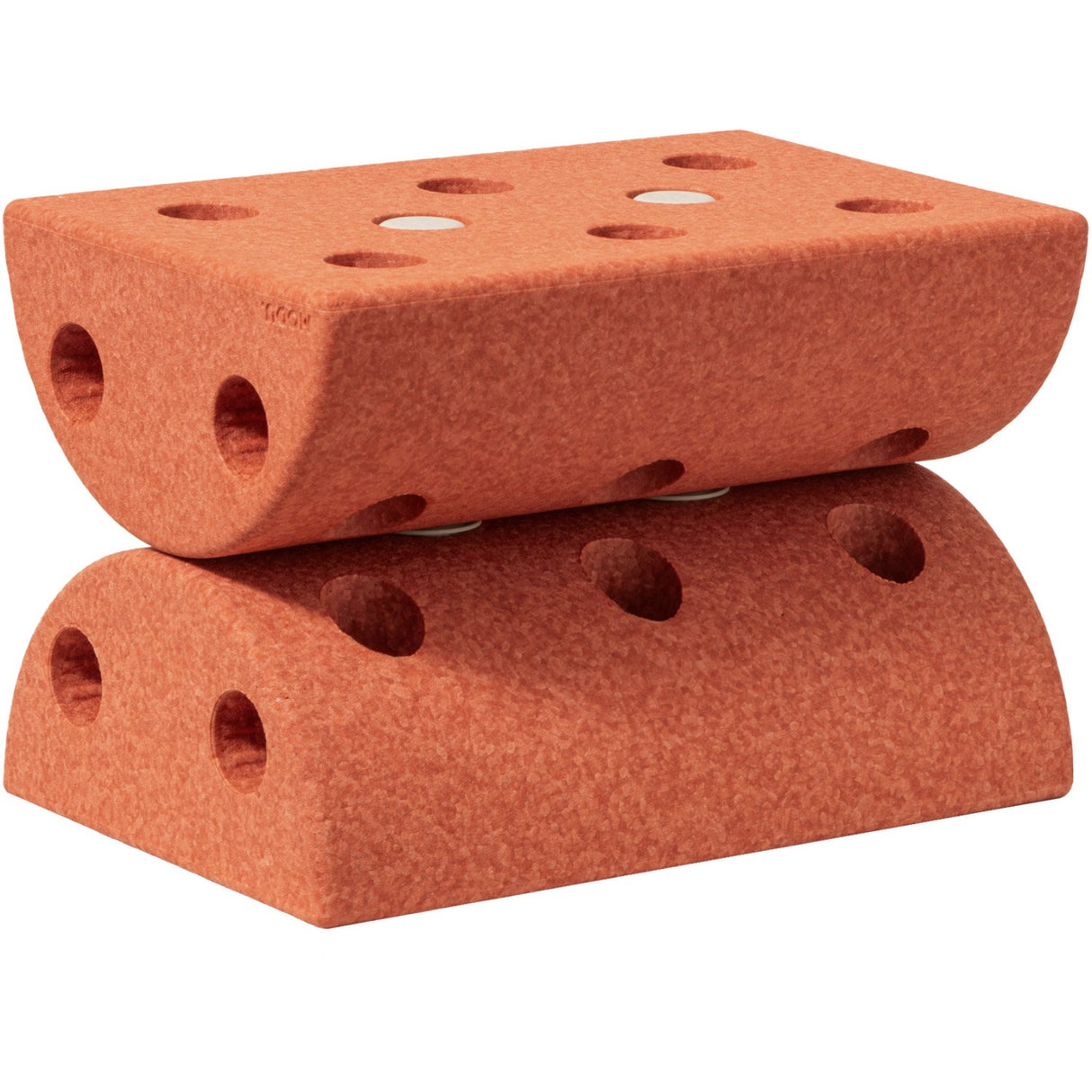 MODU Burnt Orange / Dusty Green Børneskammel