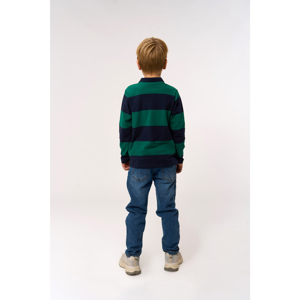 The New Navy Blazer Striped Pino L_S Pique Pikétröja