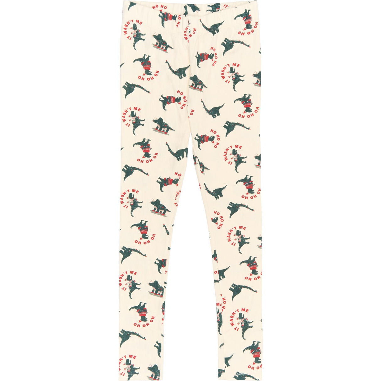 The New Gardenia Dino AOP Holiday Adult Rib Night Sett