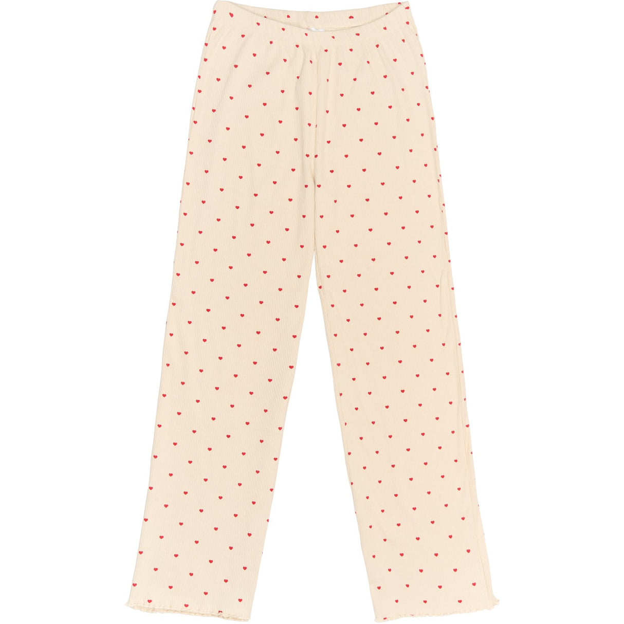 The New Gardenia AOP Holiday Heart Adult Rib Night Sett