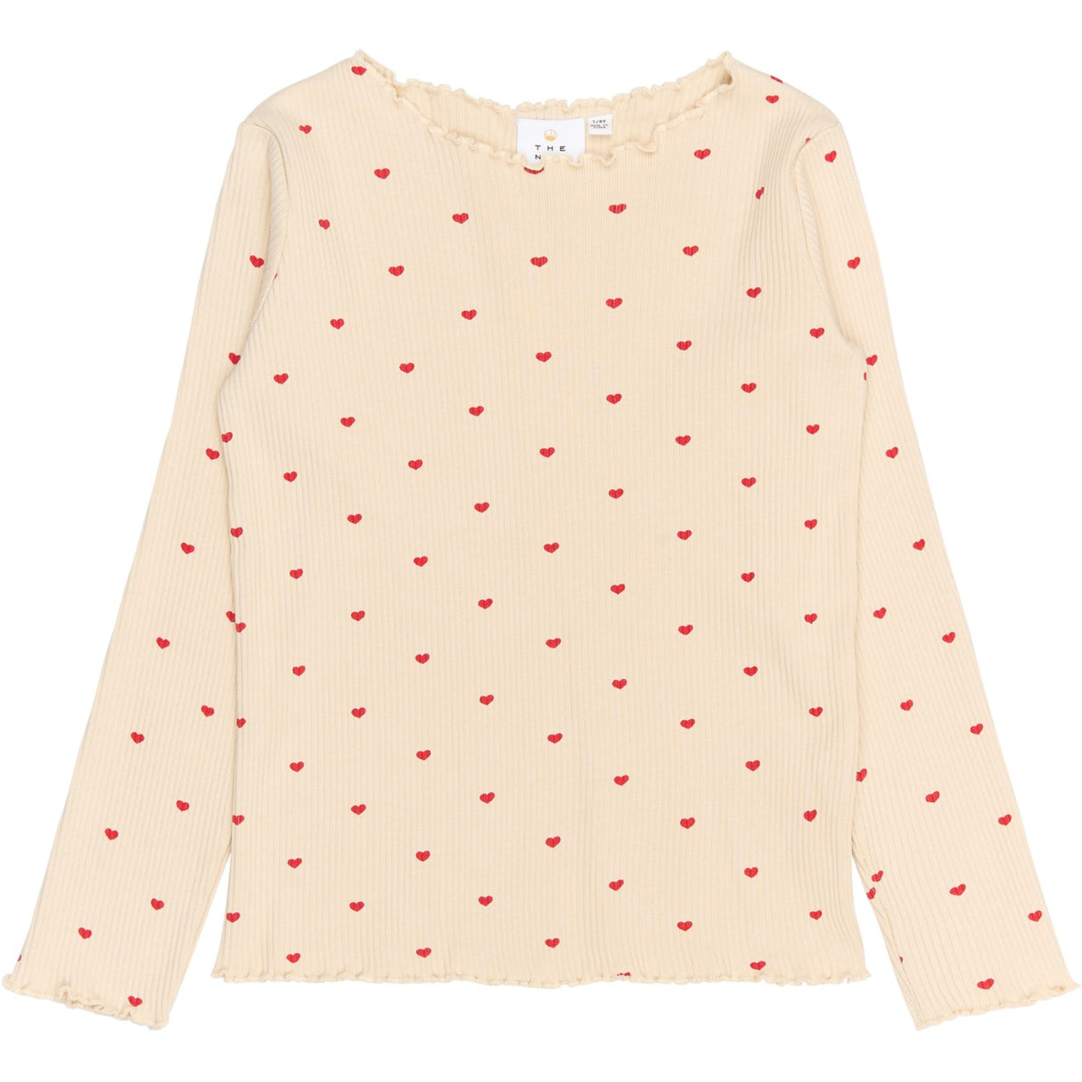 The New Gardenia AOP Holiday Heart Rib Night Sett