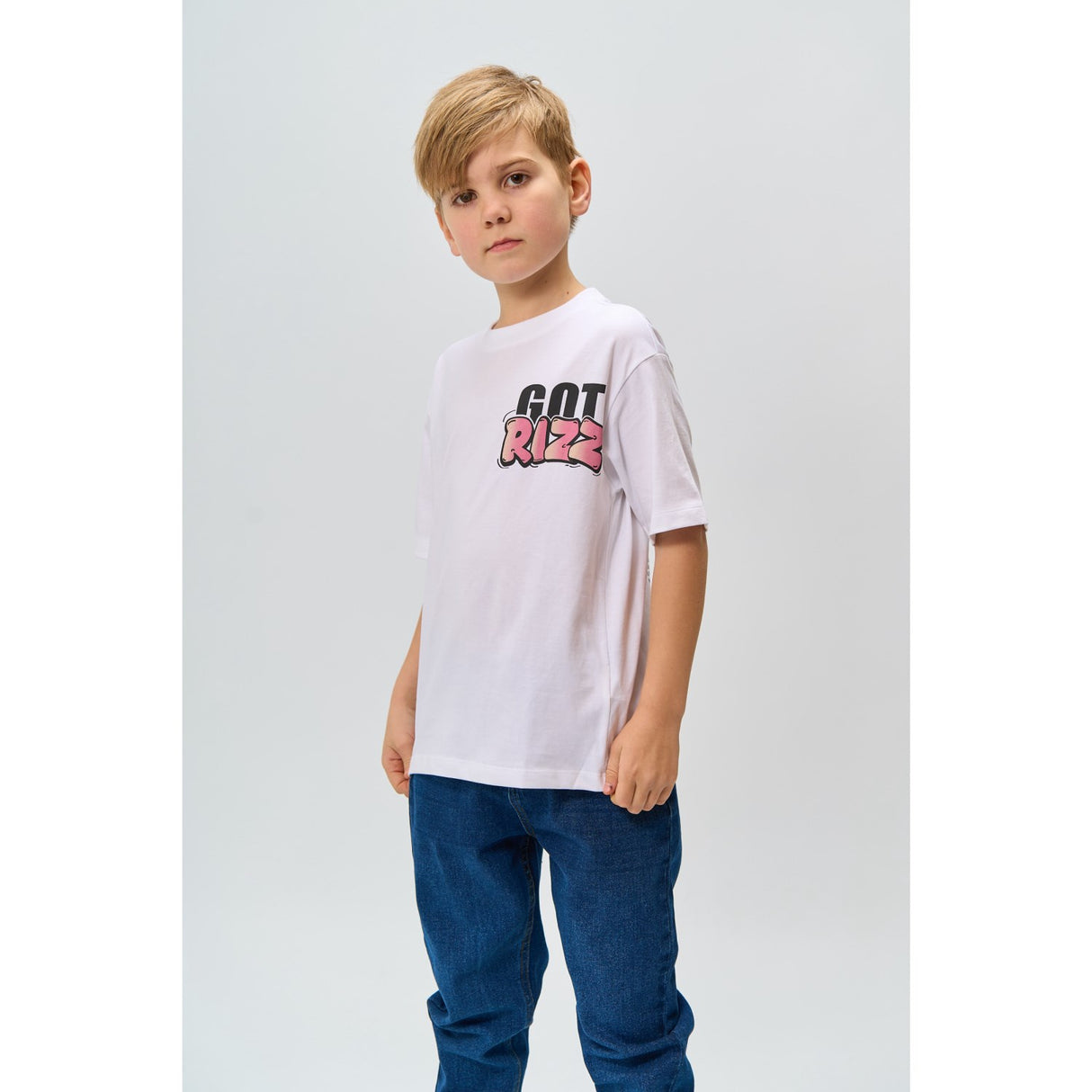 The New Bright White Regan Oversize S_S Tee