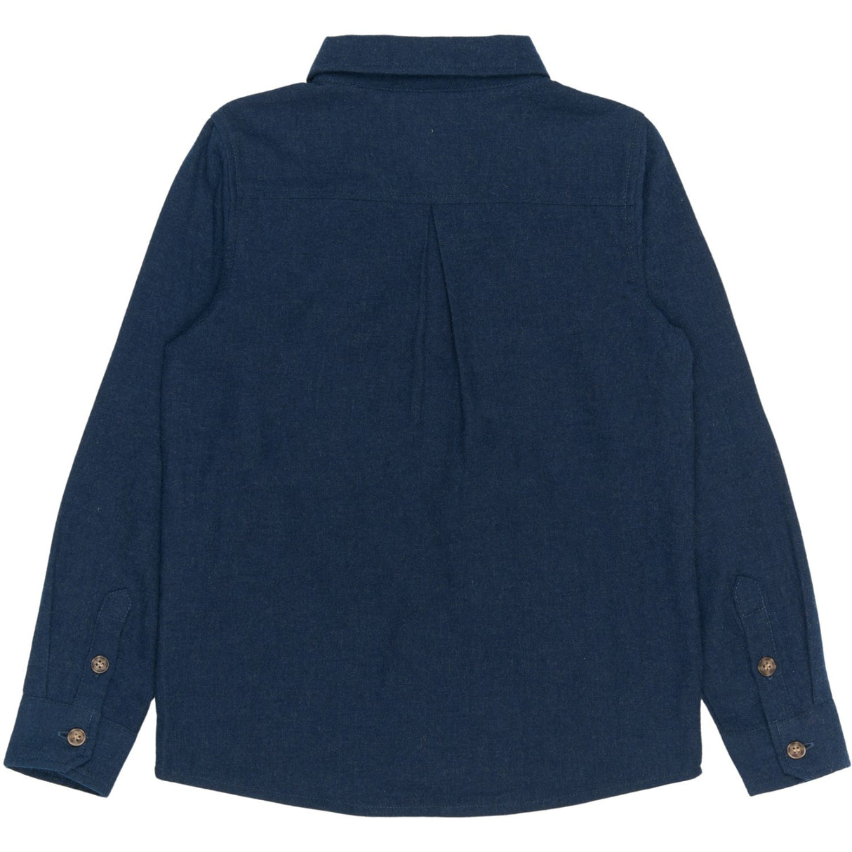The New Navy Blazer Melange Rick L_S Skjorta