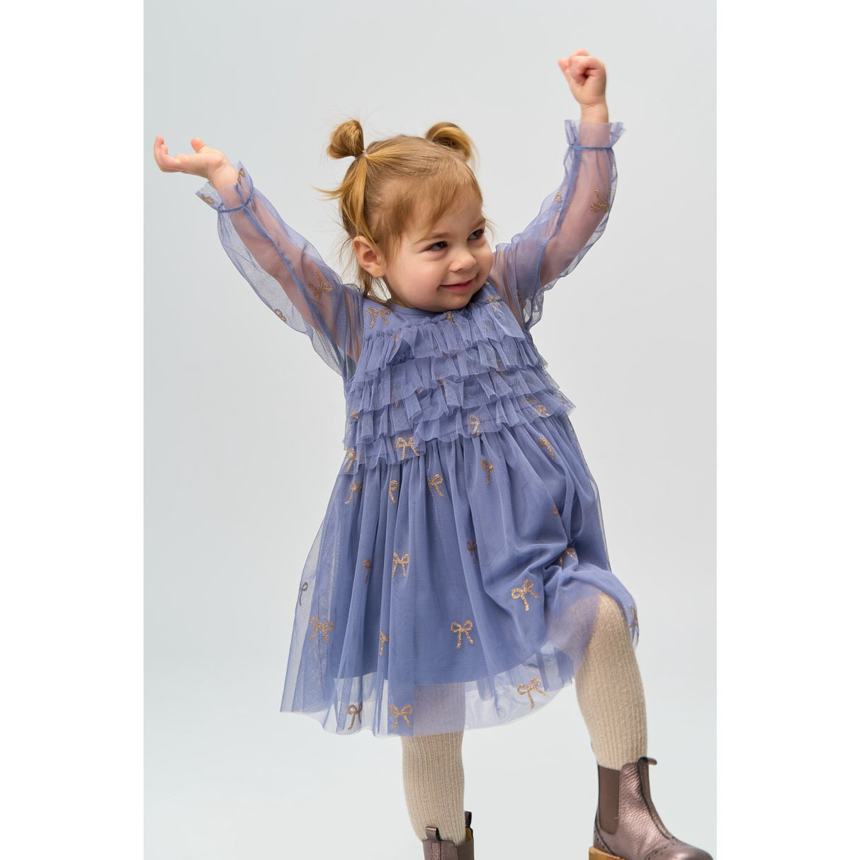 THE NEW Siblings Tempest AOP Runa L_S Klänning