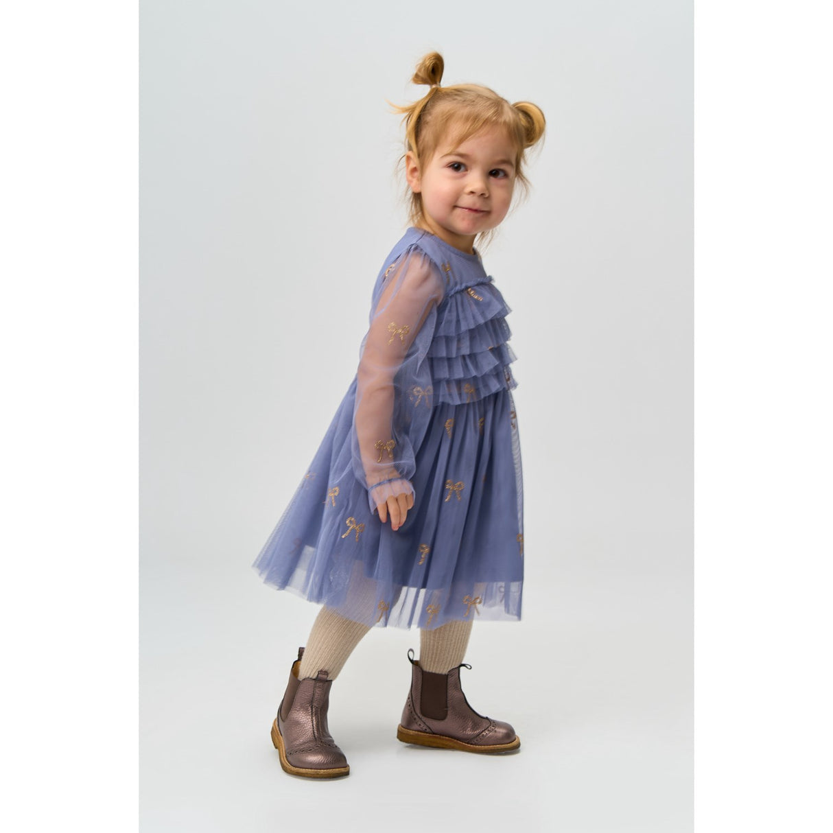 THE NEW Siblings Tempest AOP Runa L_S Klänning