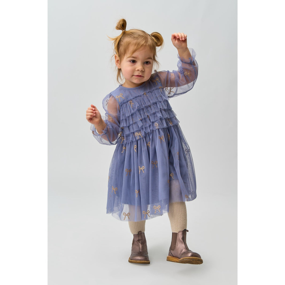 THE NEW Siblings Tempest AOP Runa L_S Klänning