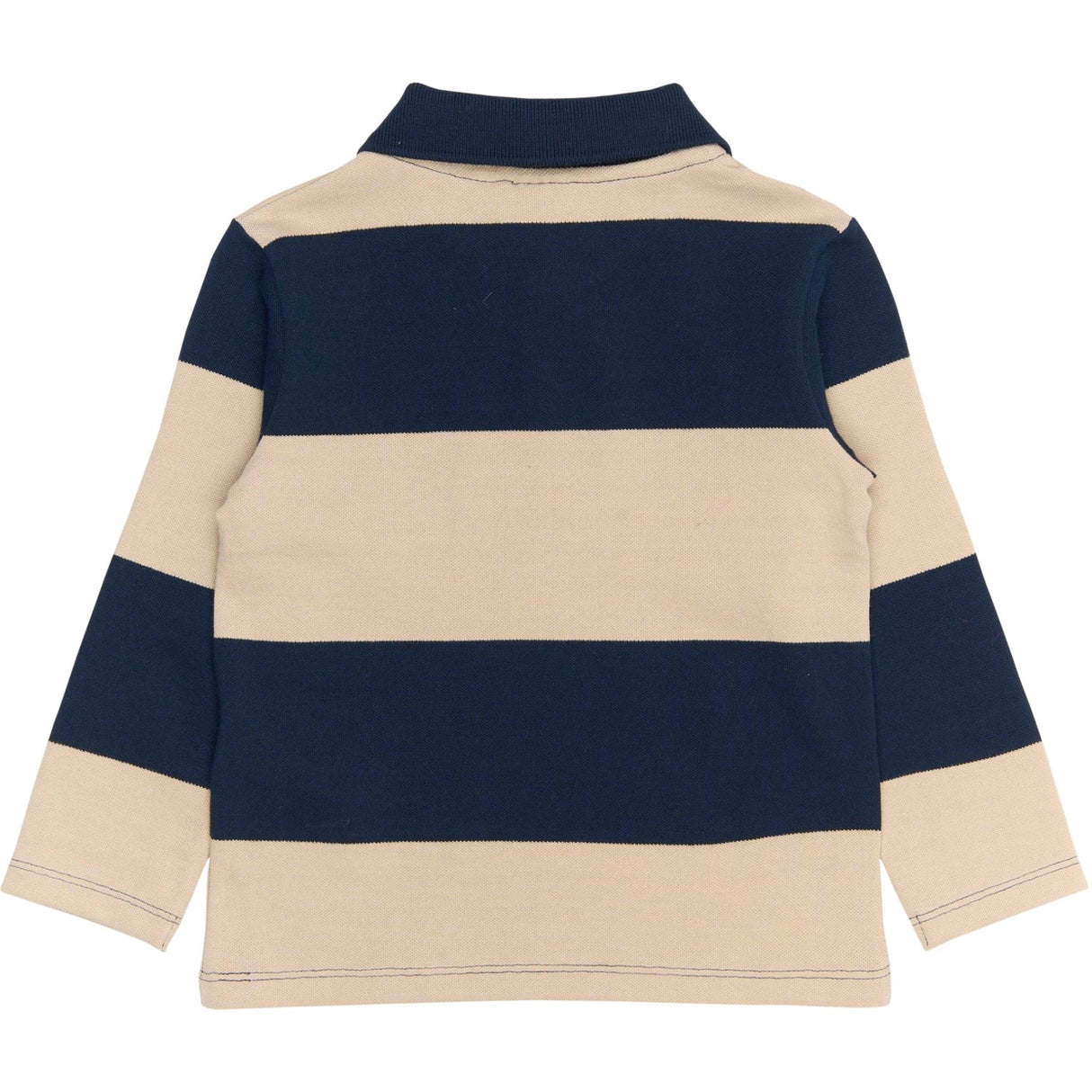 THE NEW Siblings Navy Blazer Striped Rinon L_S Pique Pikétröja