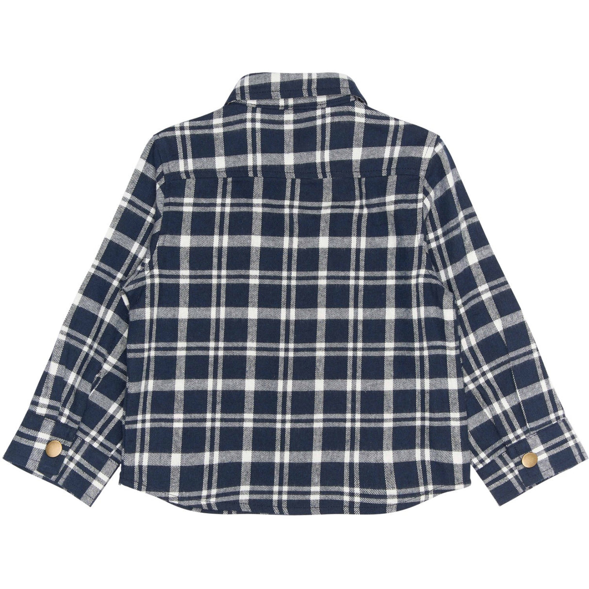 THE NEW Siblings Navy Blazer Check Riggs L_S Flannel Skjorta