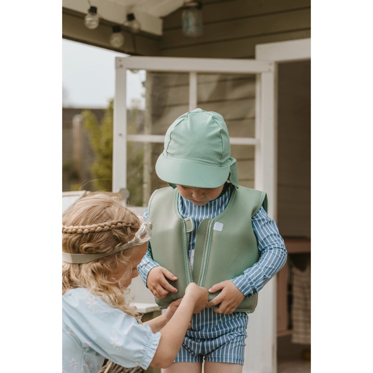 Vanilla COPENHAGEN Fern Green Simväst Neo