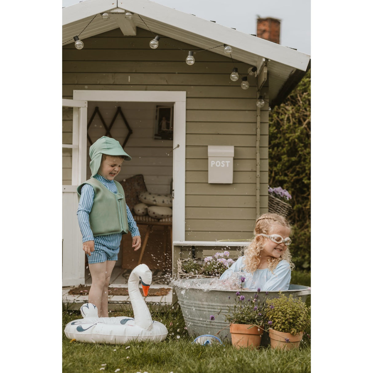 Vanilla COPENHAGEN Fern Green Simväst Neo