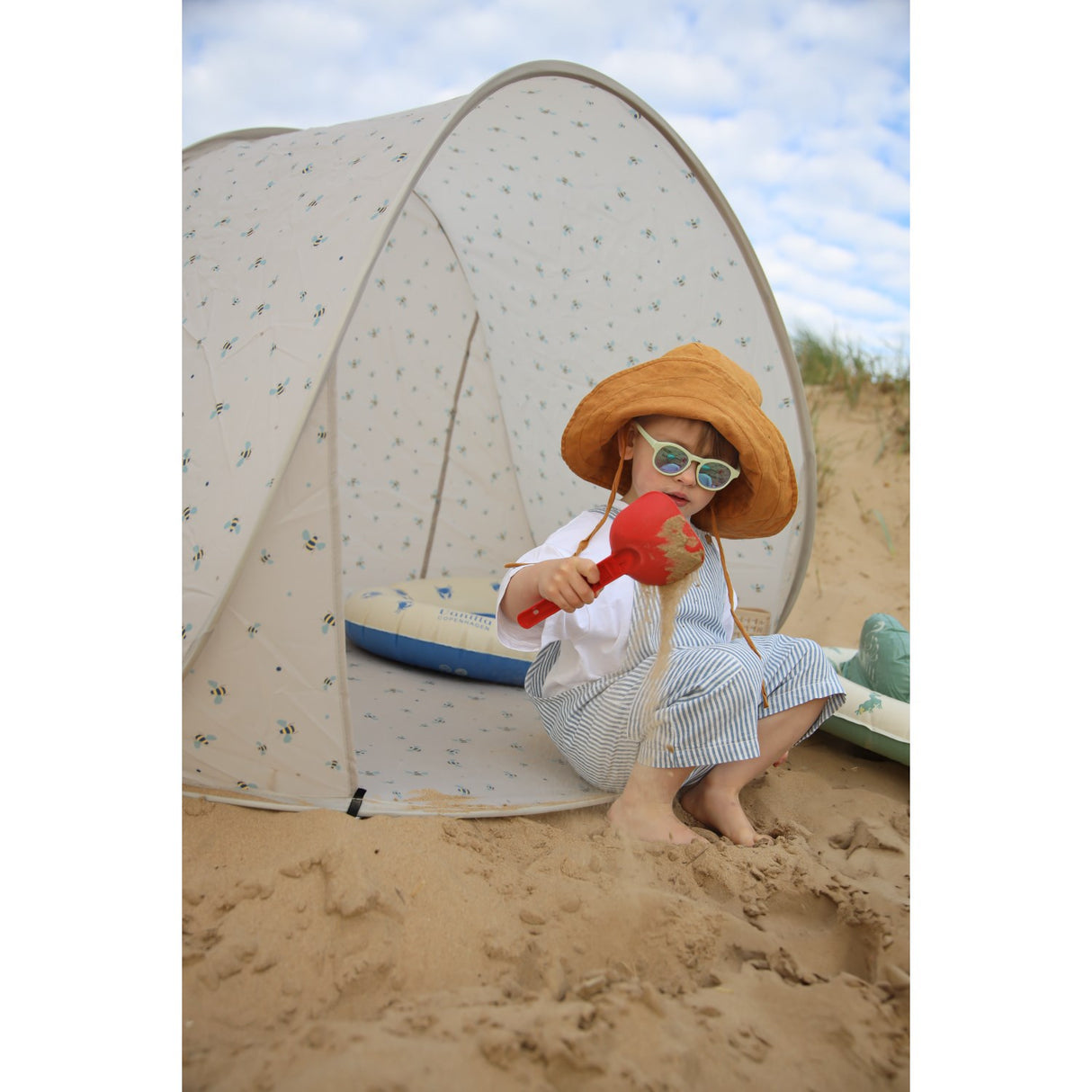 Vanilla COPENHAGEN Oyster Grey - HoneyBee Pop-Up Tält Classic -UV50+