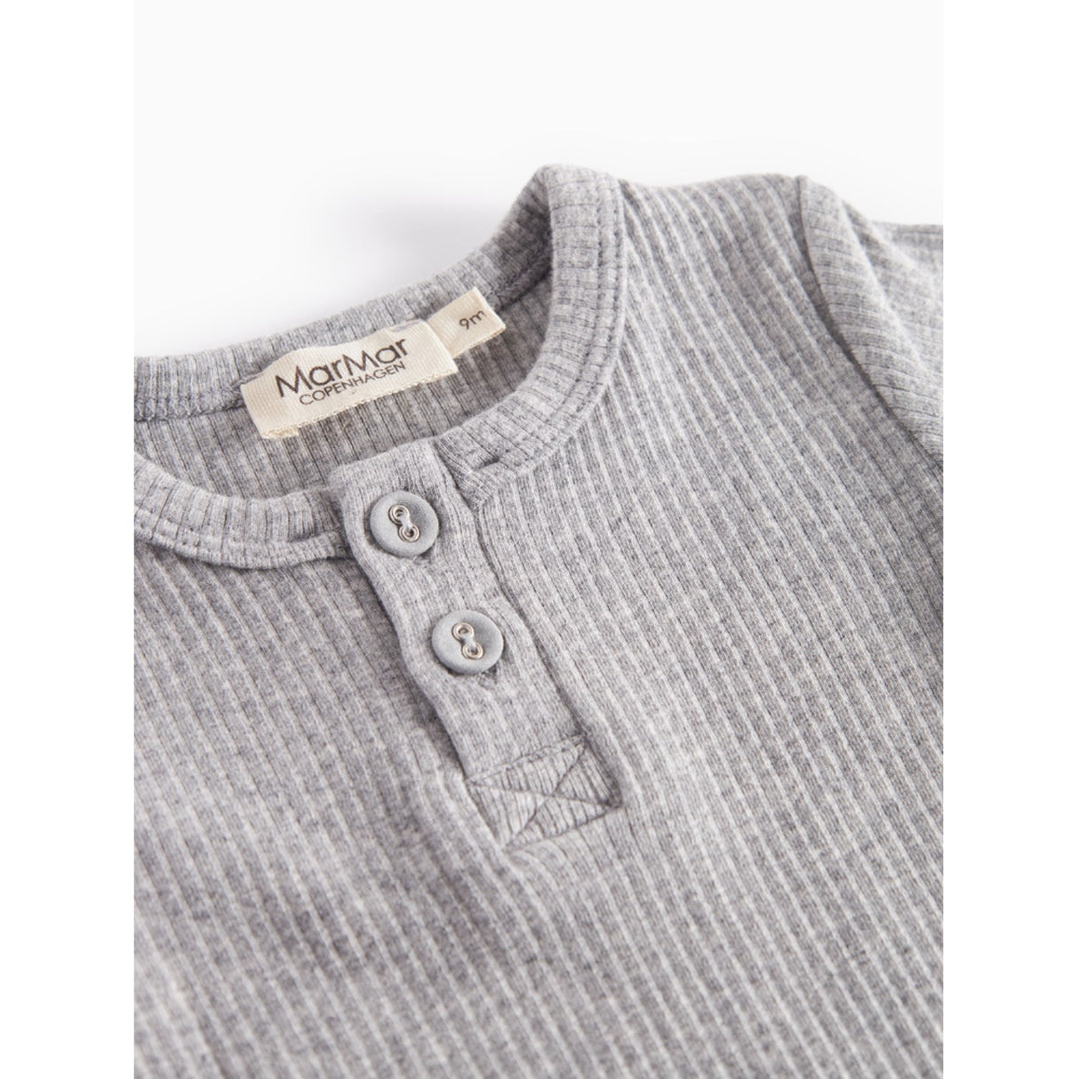 MarMar Modal Melange Light Grey Melange Body SS