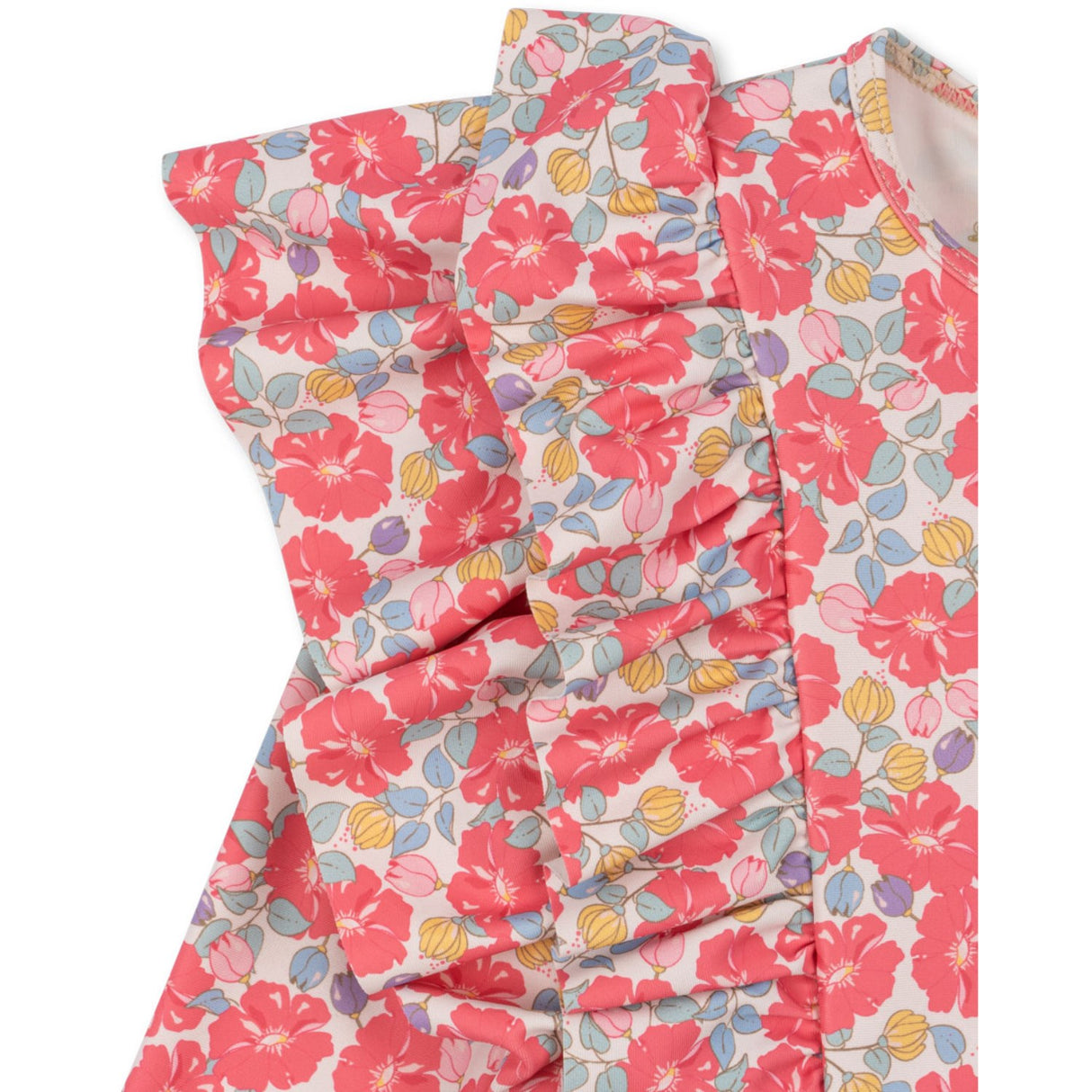 Konges Sløjd Rose Anglaise Manuca Frill Onesie Grs