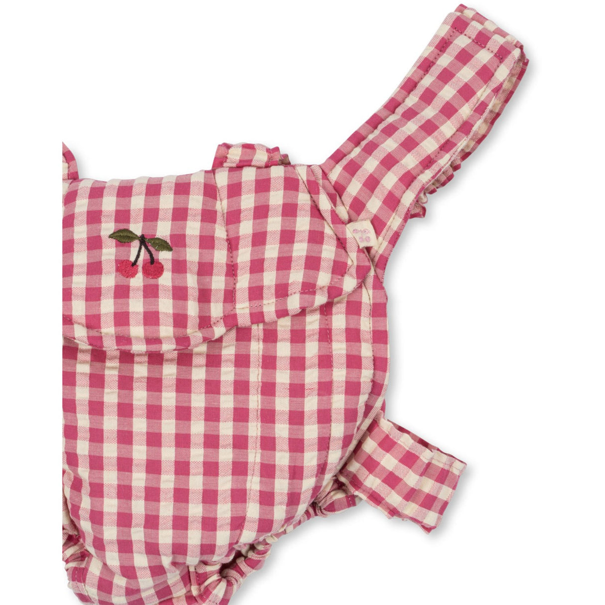 Konges Sløjd Bubblegum Check Docka Carrier