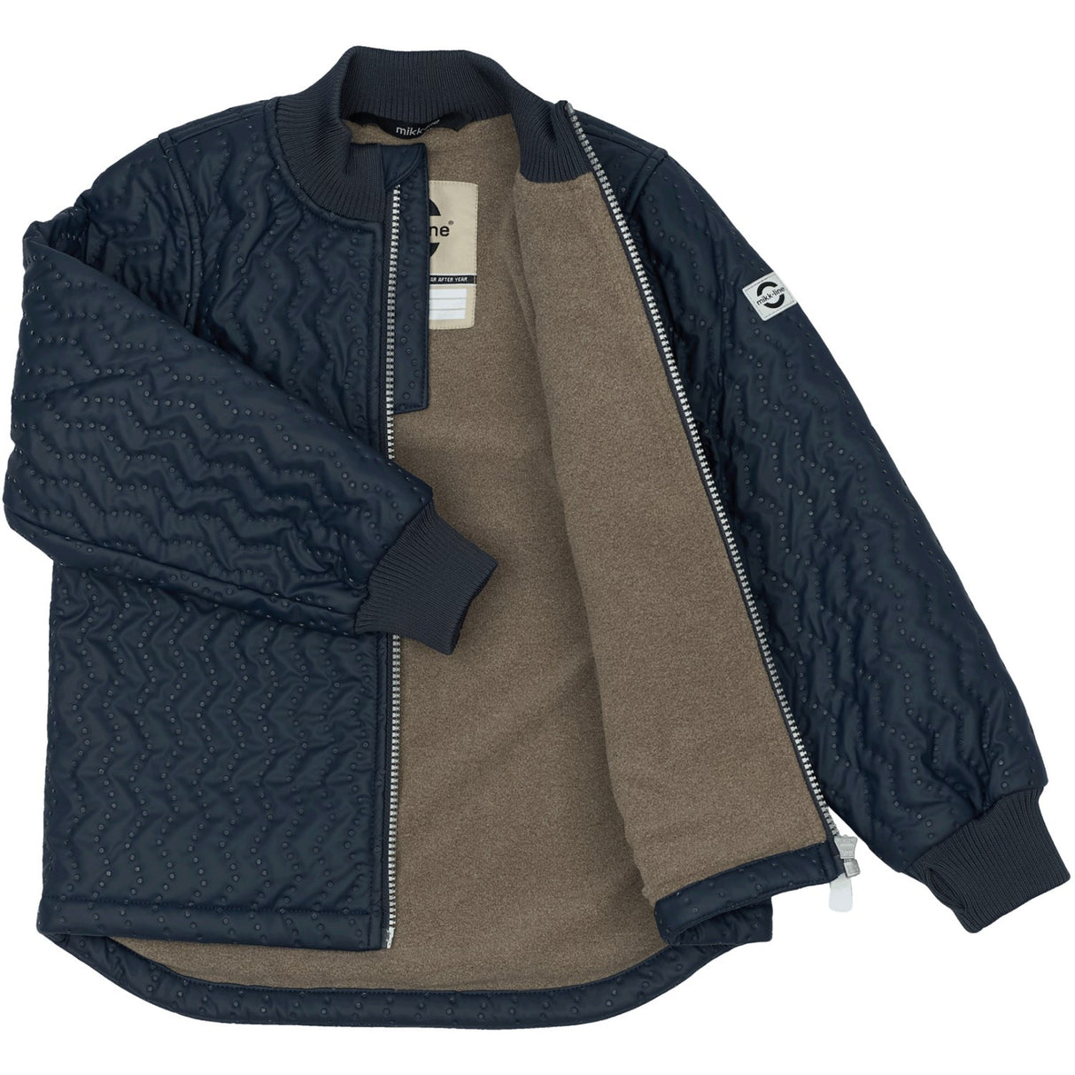 Mikk-Line Blue Nights Täcke Sett W. Fleece