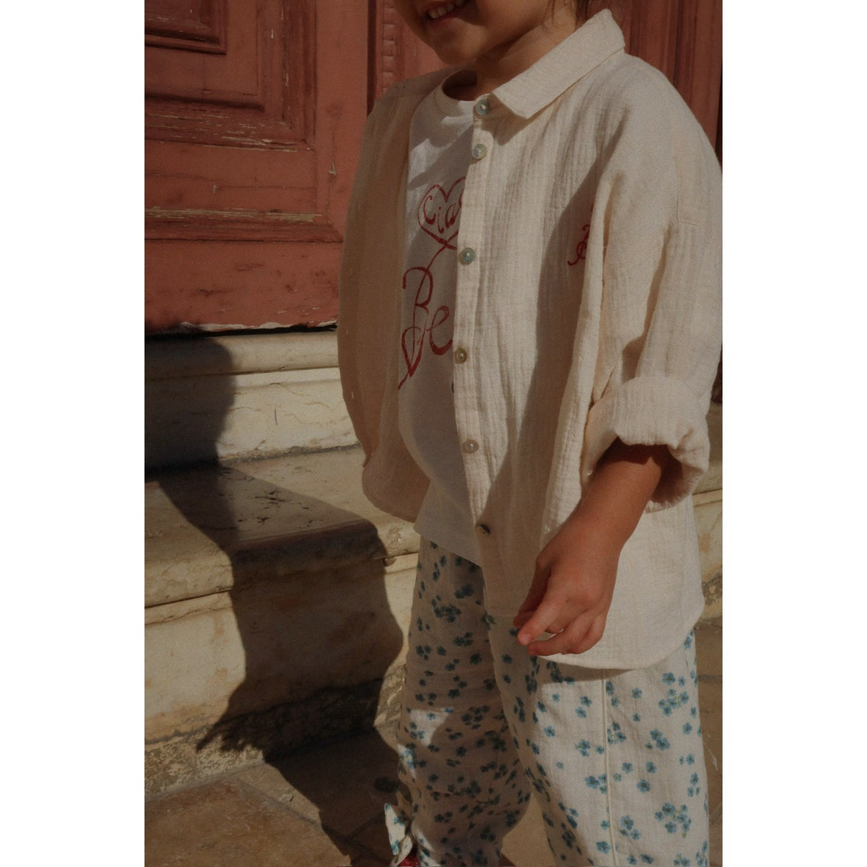 Konges Sløjd Mother Of Pearl RHW X KS Bella Skjorta Gots