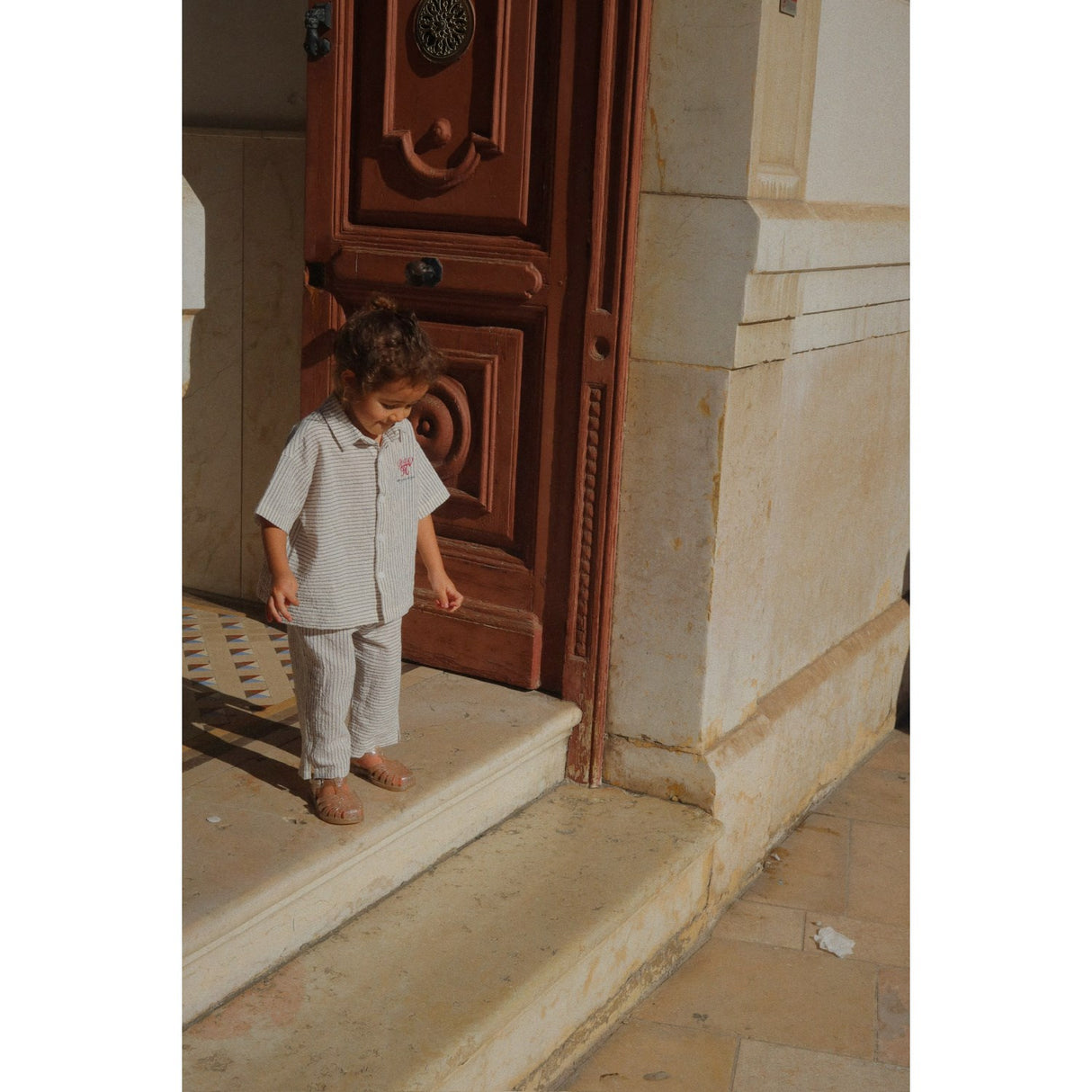 Konges Sløjd Stripe Bluie RHW X KS Duo Skjorta Gots