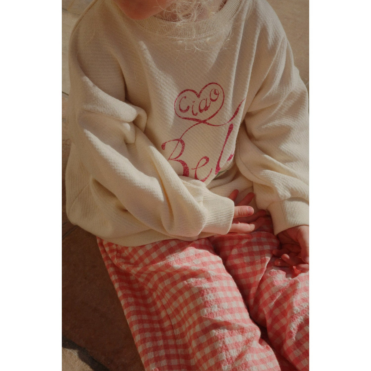 Konges Sløjd Peach Blossom Check RHW X KS Bella Byxor Gots