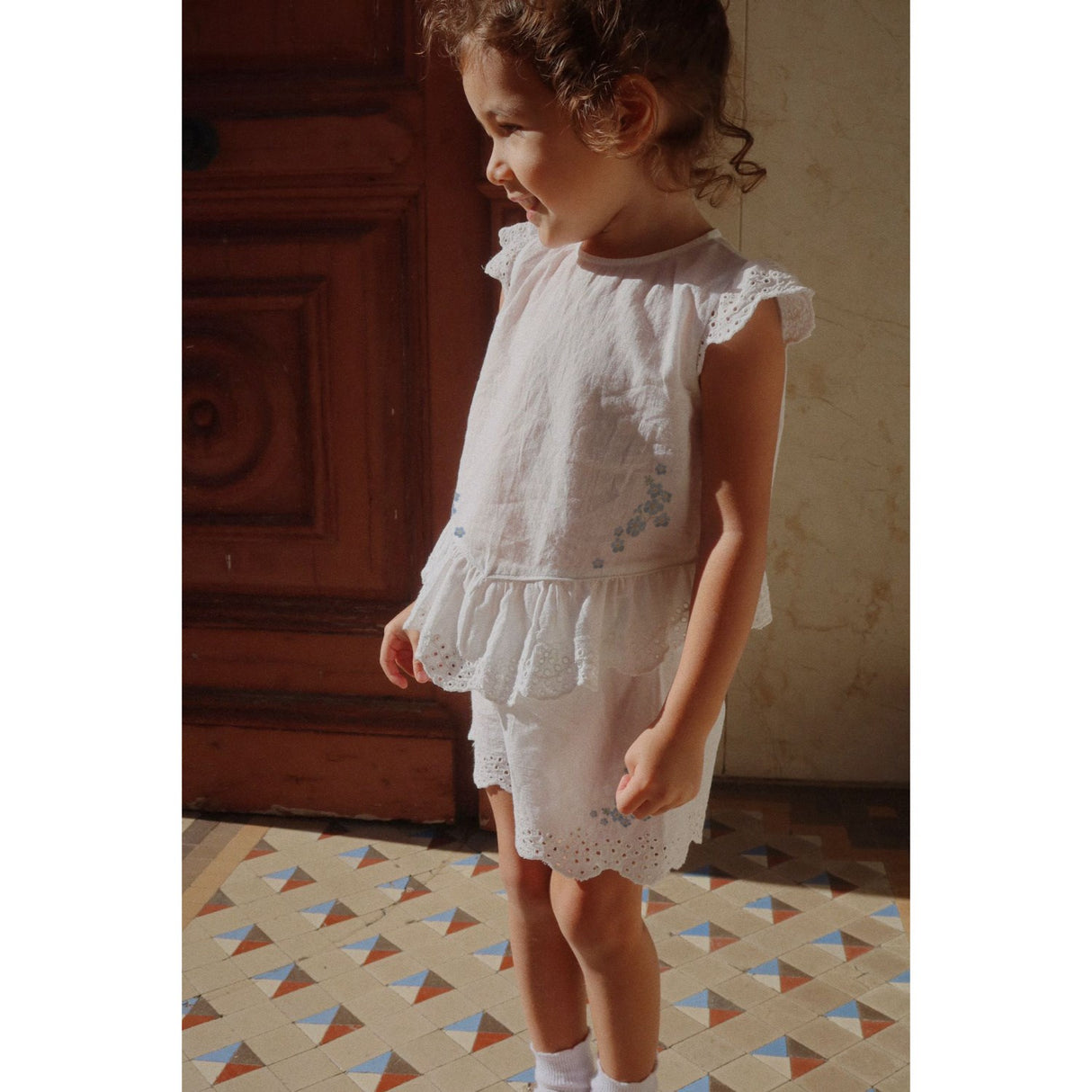 Konges Sløjd Optic White RHW X KS Fiori Topp Gots