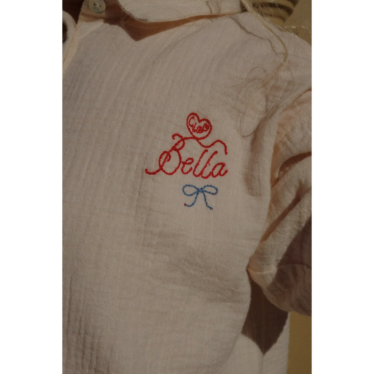 Konges Sløjd Mother Of Pearl RHW X KS Bella Skjorta Gots