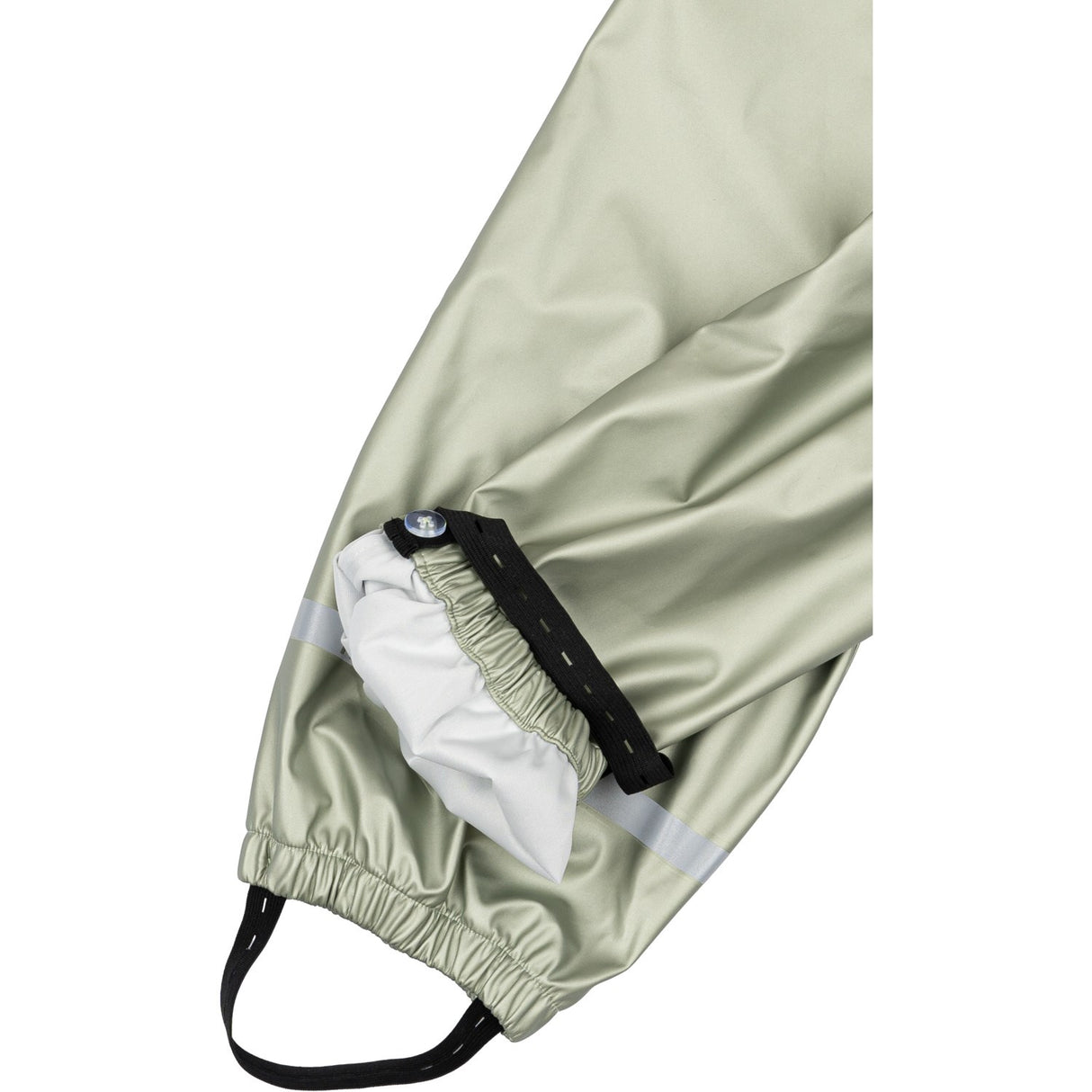 Mikk-Line Green Bay PU Metallic Rain With Suspenders/104