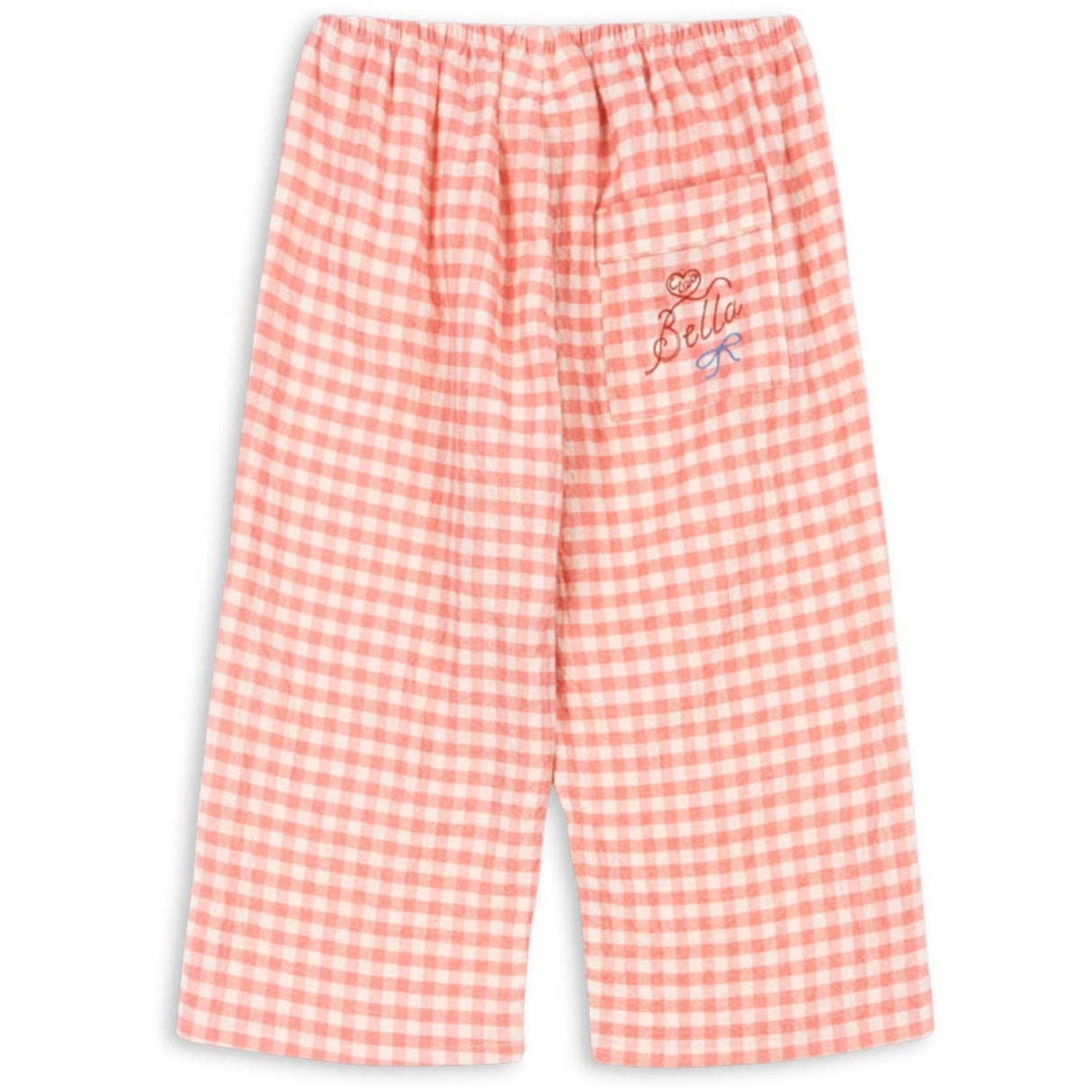 Konges Sløjd Peach Blossom Check RHW X KS Bella Byxor Gots