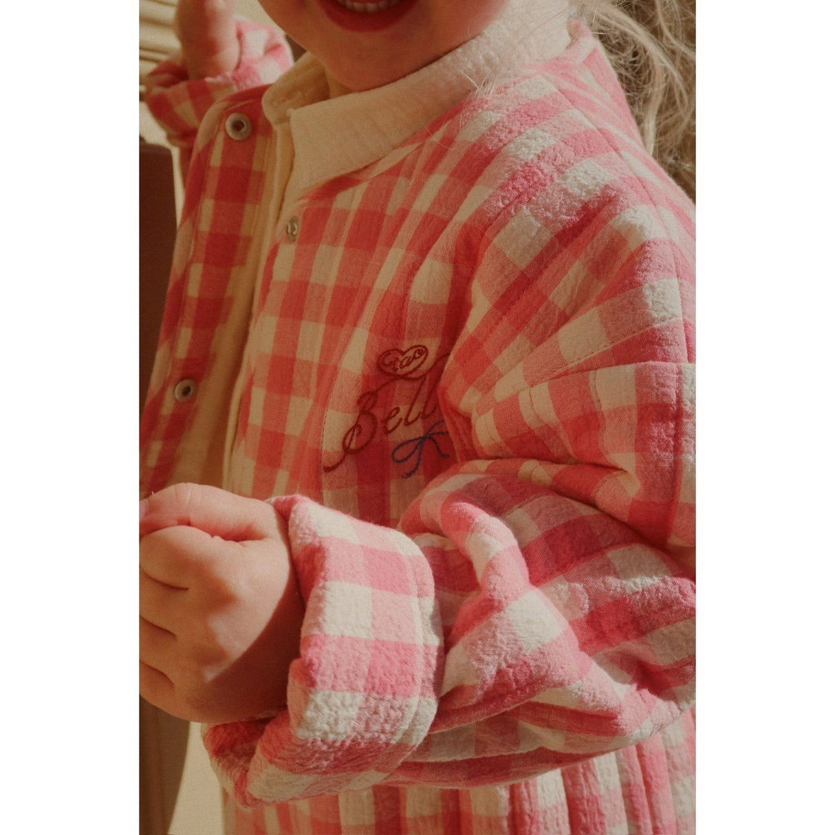 Konges Sløjd Peach Blossom Check RHW X KS Bella Jacka