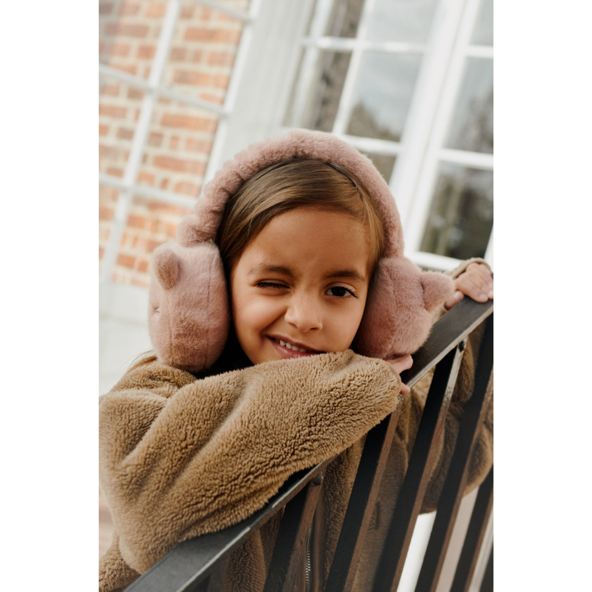 LIEWOOD Pale Tuscany Timothy Plys Cat Ear Warmers