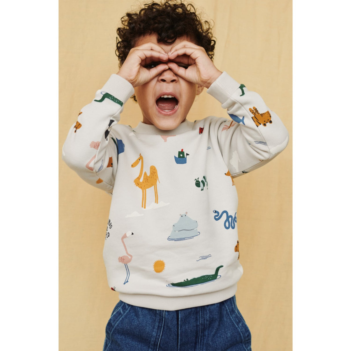 LIEWOOD Around The World / Sandy Thora Printed Sweatshirt