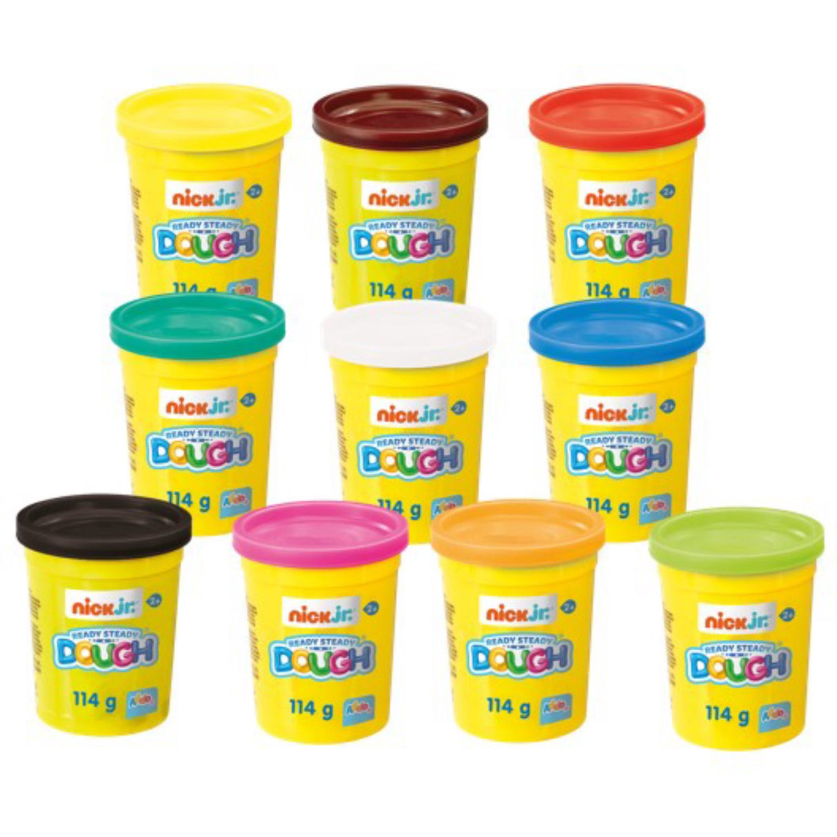 Ready Steady Dough Single Dough Pot Red