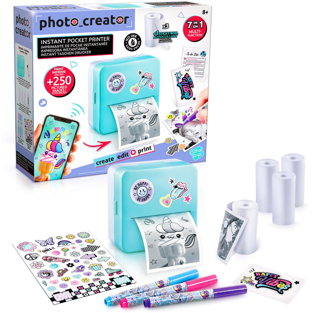 Studio Creator Photo Creator Instant Pocket Printer
