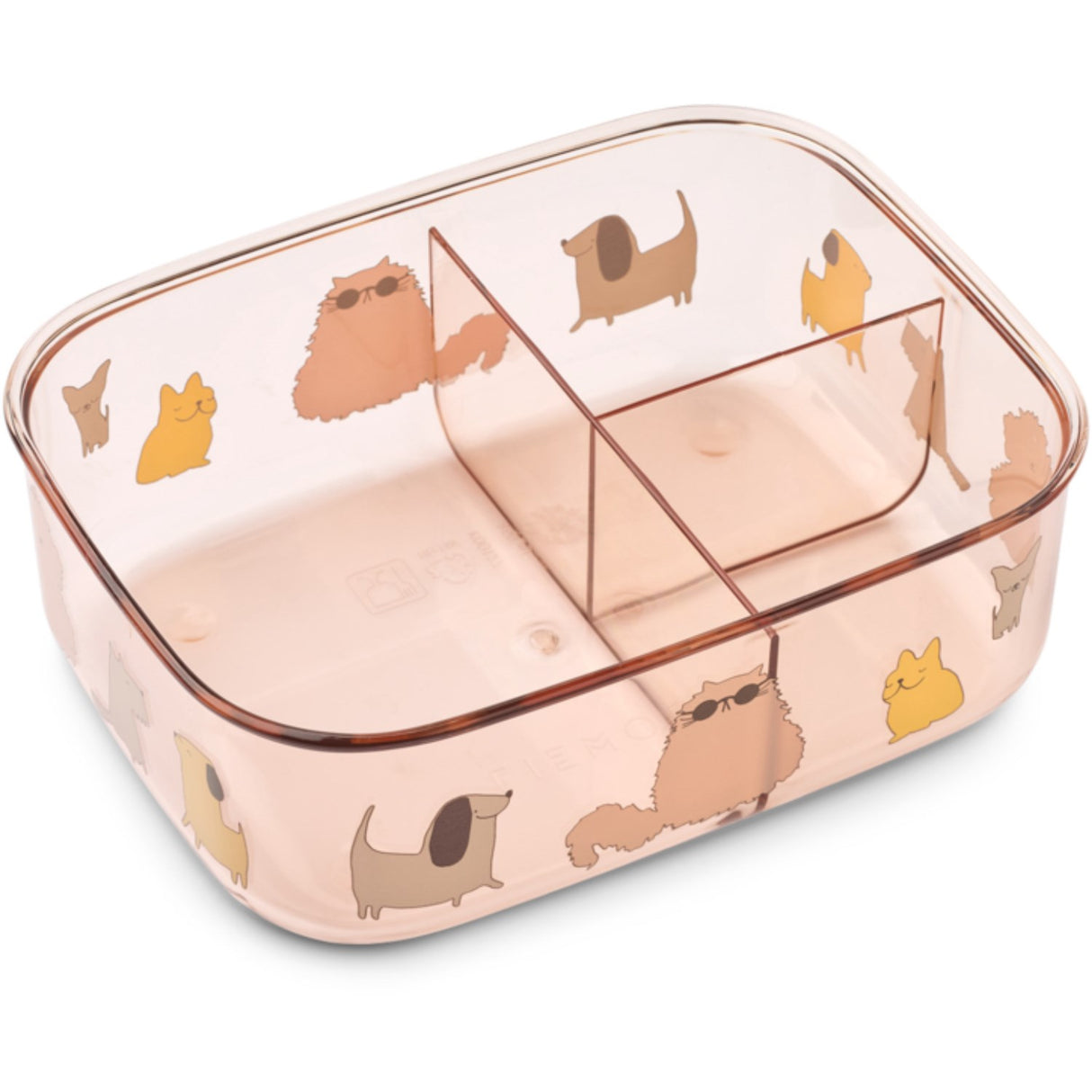 LIEWOOD Cats And Dogs / Sandy Arthur Tritan Lunchbox