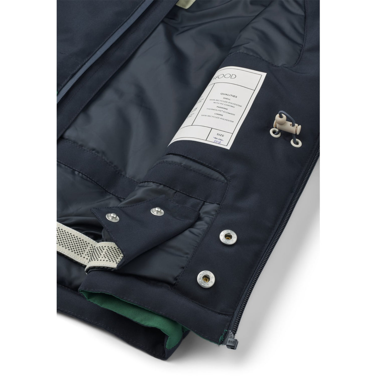 LIEWOOD Classic Navy / Garden Green Kalle Jacka