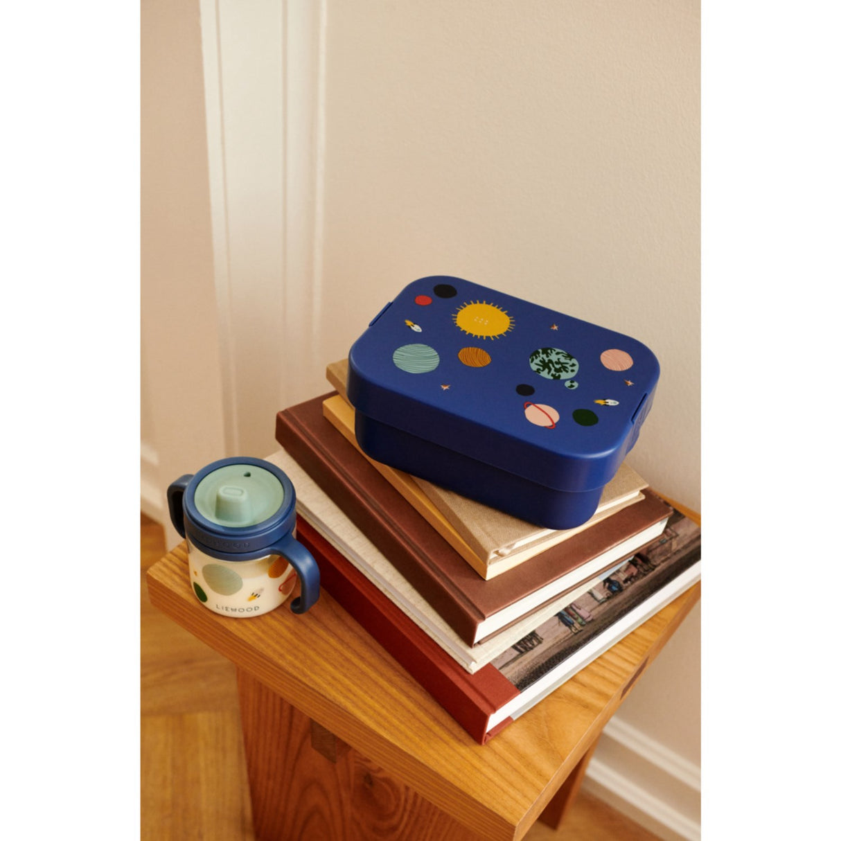 LIEWOOD Universe / Classic Navy Kamil Lunchbox