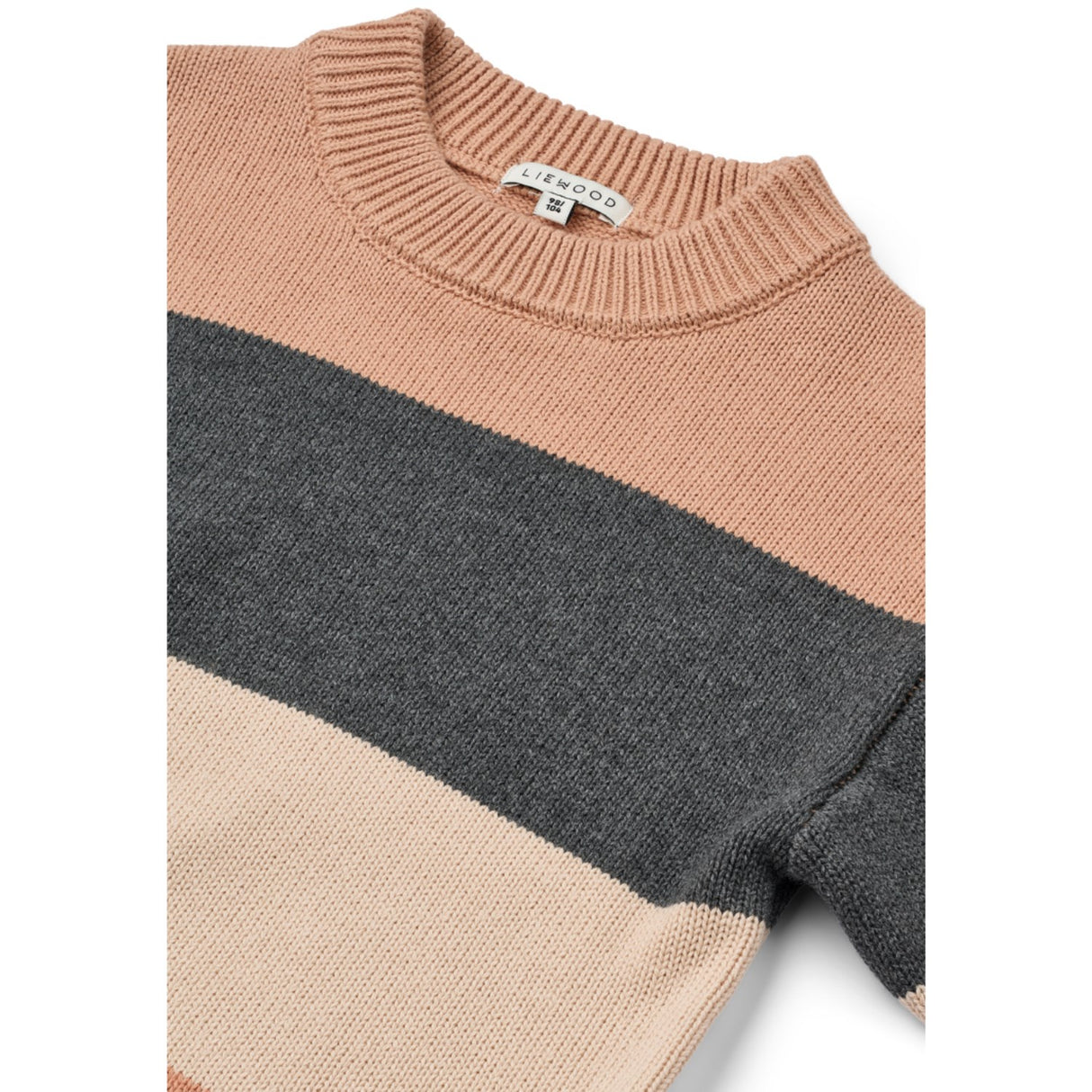 LIEWOOD Pale Tuscany Multi Mix Orlane Stripe Stickad Jumper