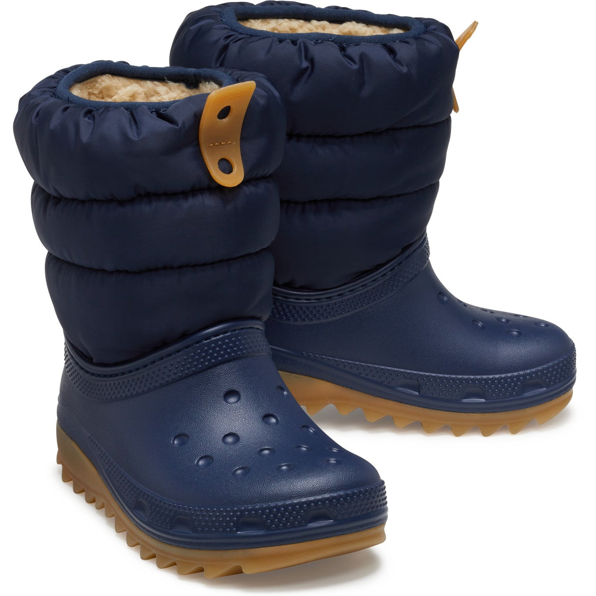 Crocs Navy/Gum Classic Neo Puff Stövlar