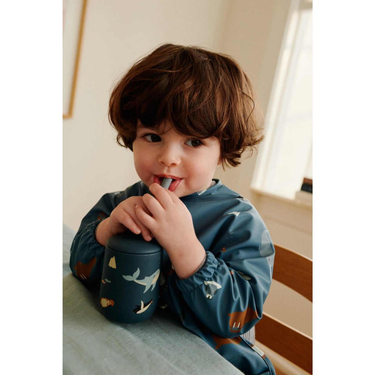 LIEWOOD Arctic Sea / Ocean View Merle Printed Cape Haklapp