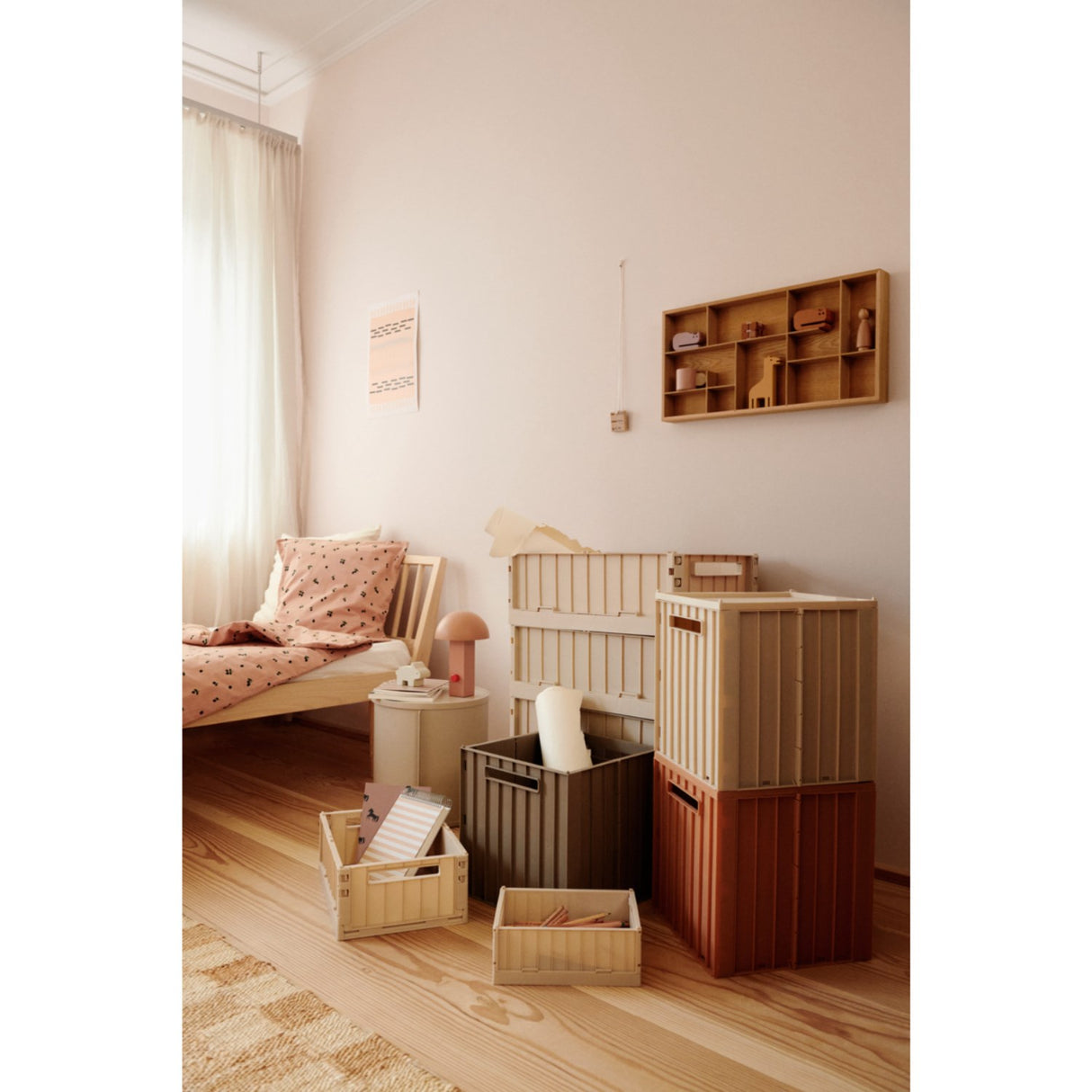 LIEWOOD Oat Elijah Förvaring Box W. Lid