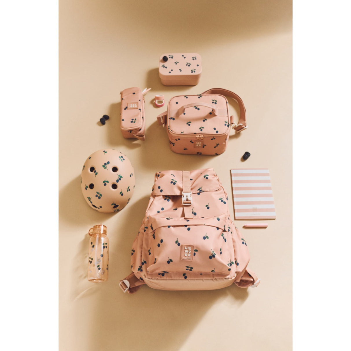 LIEWOOD Berry / Pale Tuscany Kamil Lunchbox