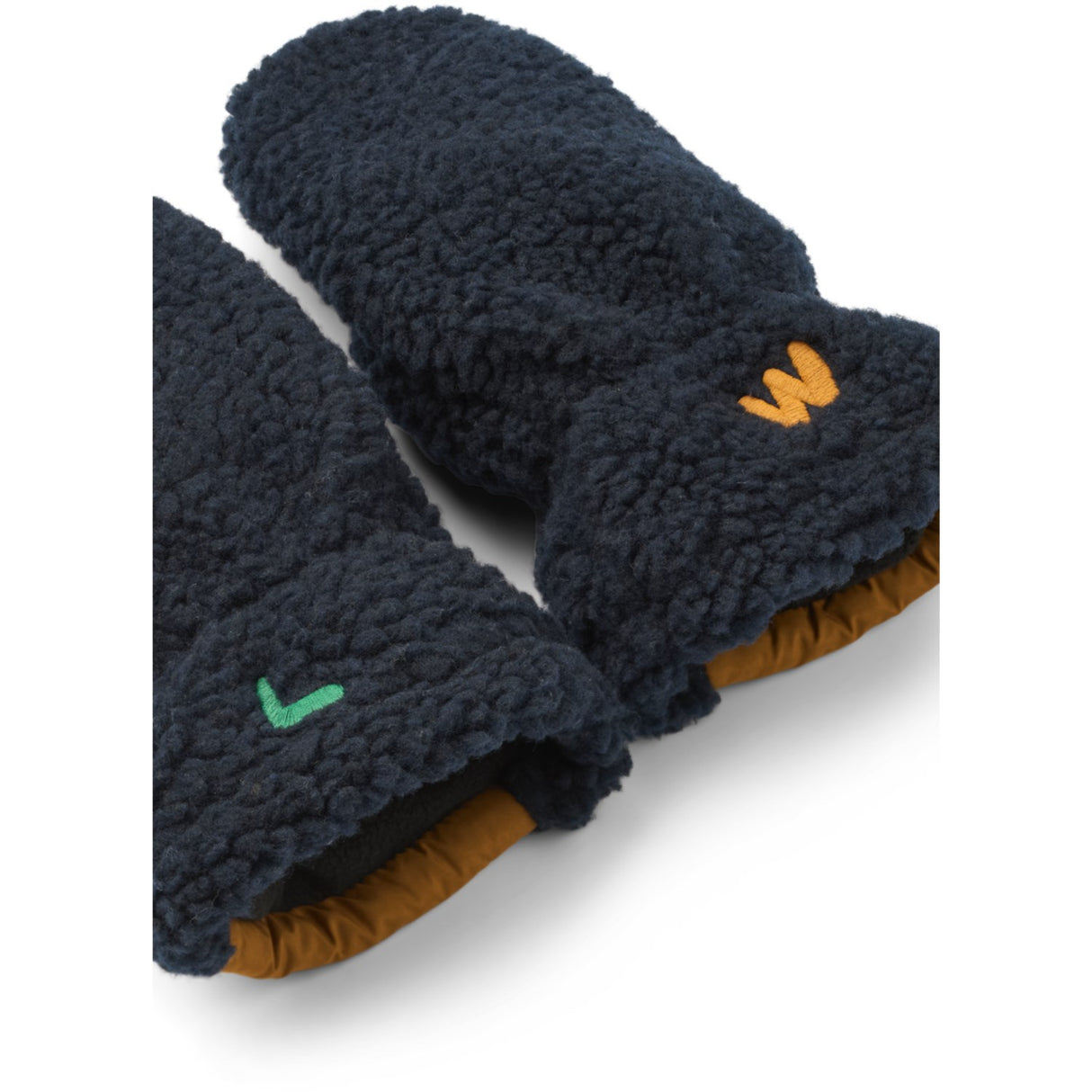 LIEWOOD Classic Navy Multi Mix Grethe Pile Handskar