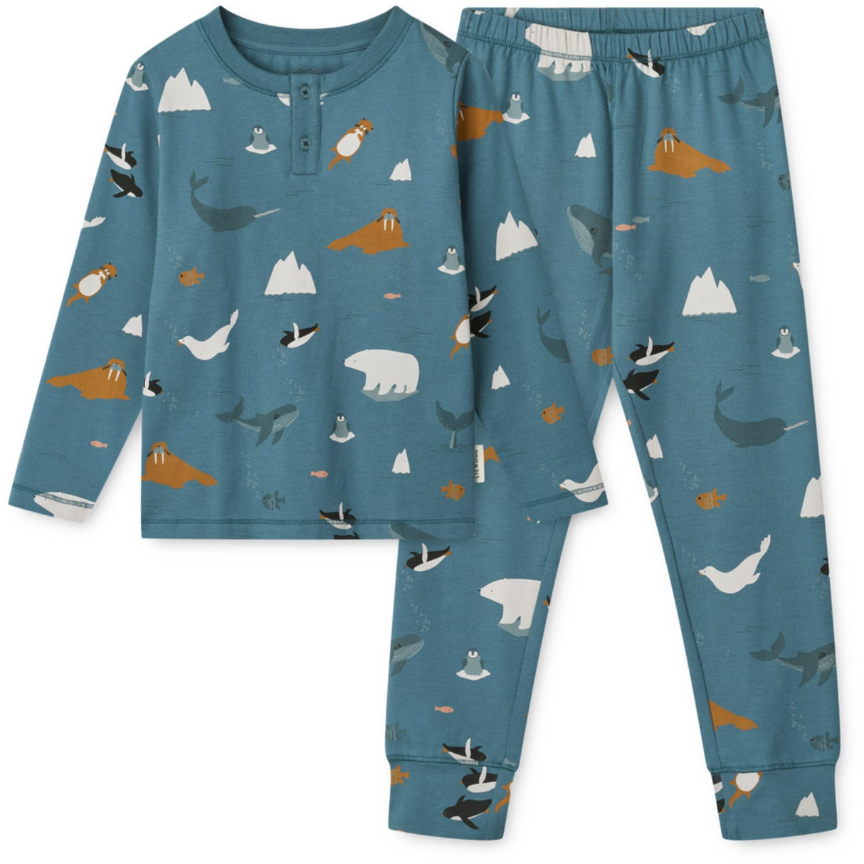 LIEWOOD Arctic Sea / Ocean View Wilhelm Printed Pyjamas Sett