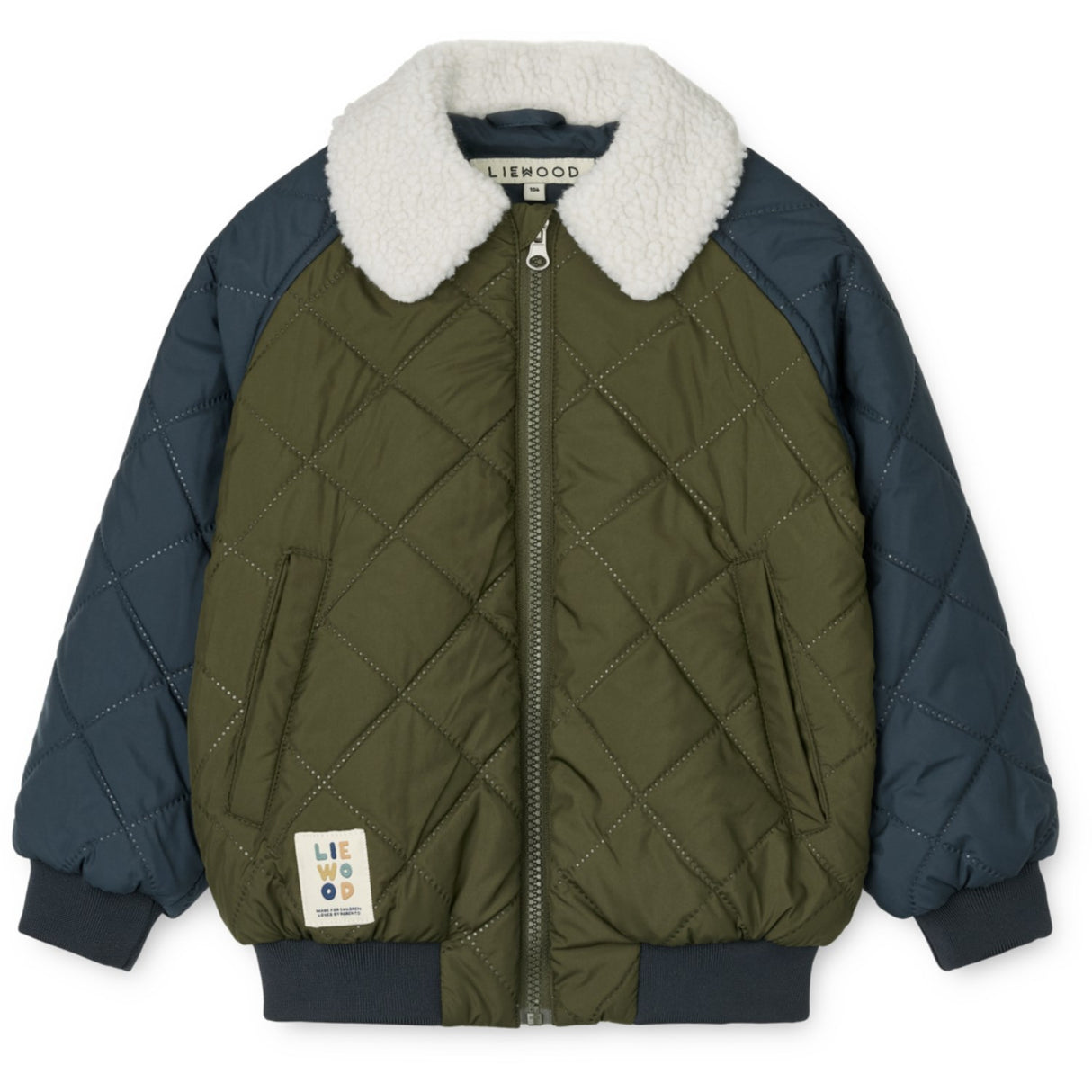 LIEWOOD Classic Navy / Army Brown Mira Jacka