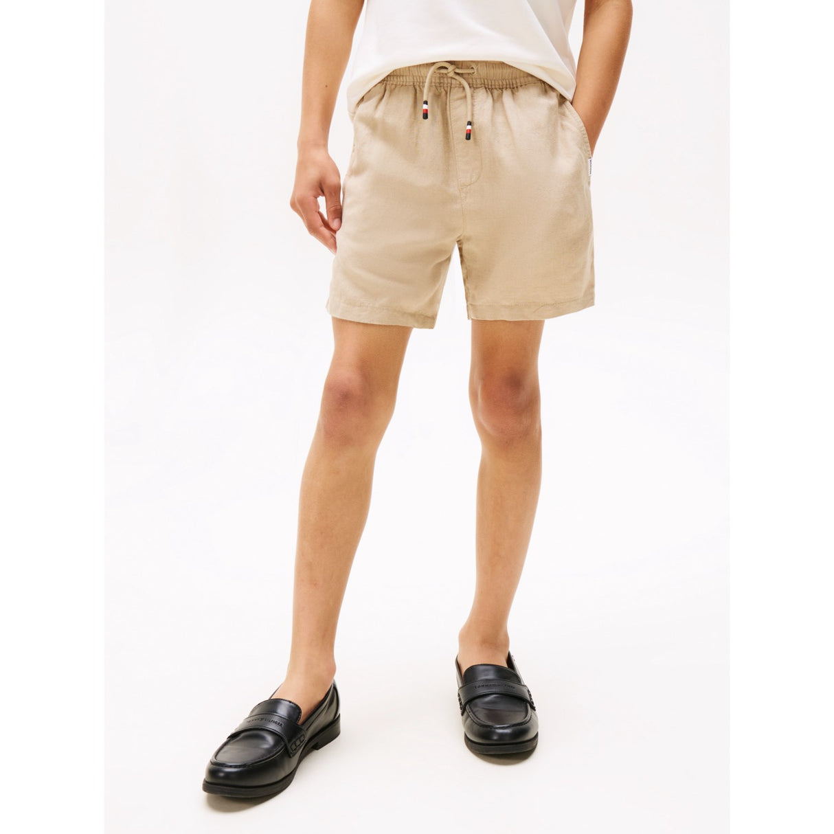 Tommy Hilfiger Sandalwood Linne Viscose Shorts