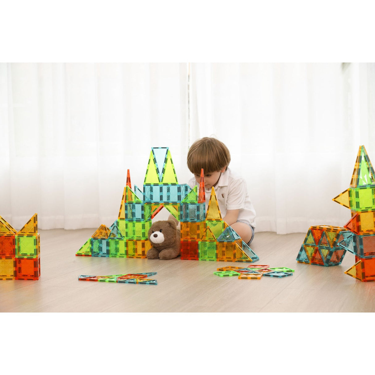 Geomag Magnetic Tiles Gems 16 Pcs