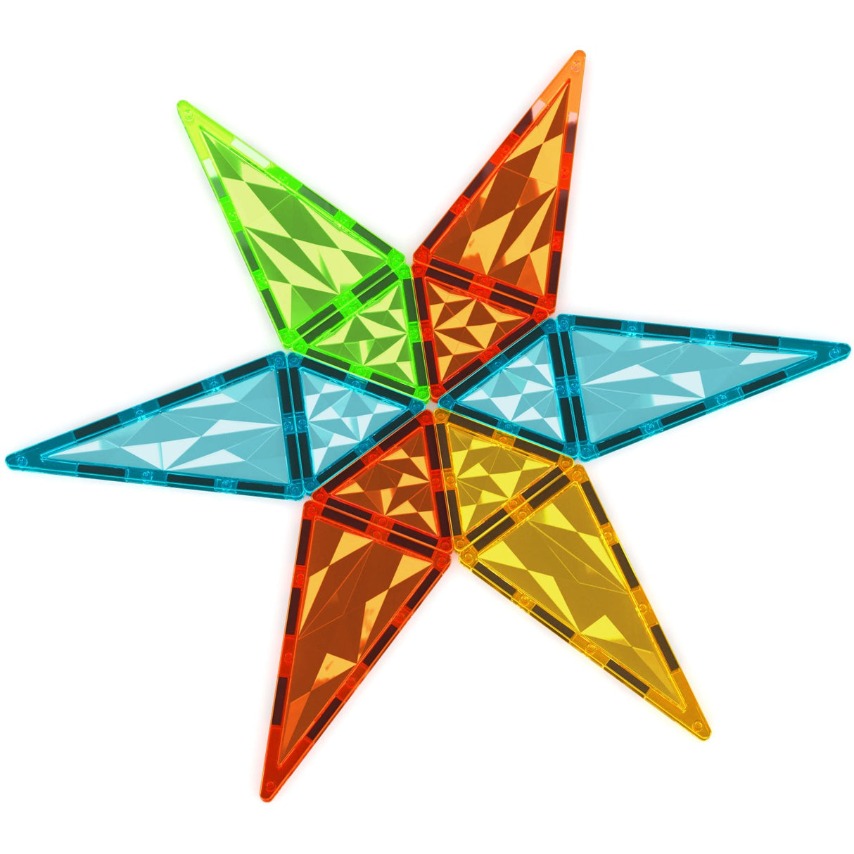 Geomag Magnetic Tiles Gems 44 Pcs