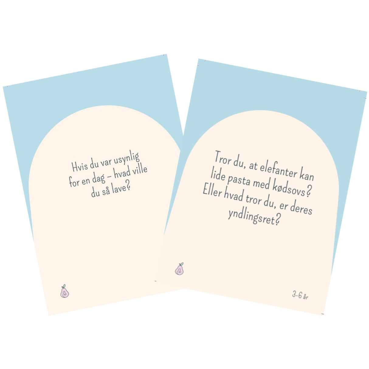 Babybite SPISEKORT: Samtalekort Til Hyggelige Måltider