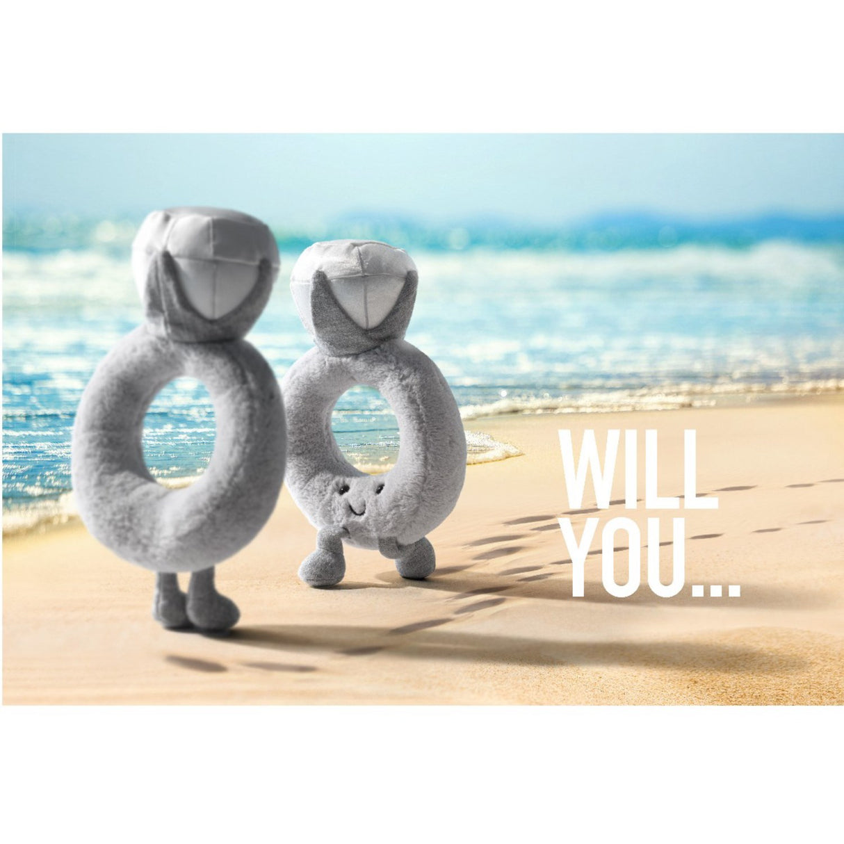 Jellycat Amuseables Diamond Ring 20 Cm