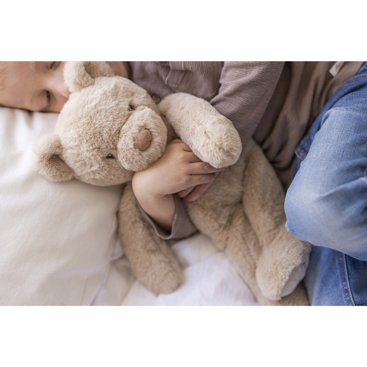 Teddykompaniet Brun Teddy Care - Sven Tyngdedyr, 40 Cm